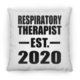 Respiratory Therapist Established EST. 2020 - Throw Pillow