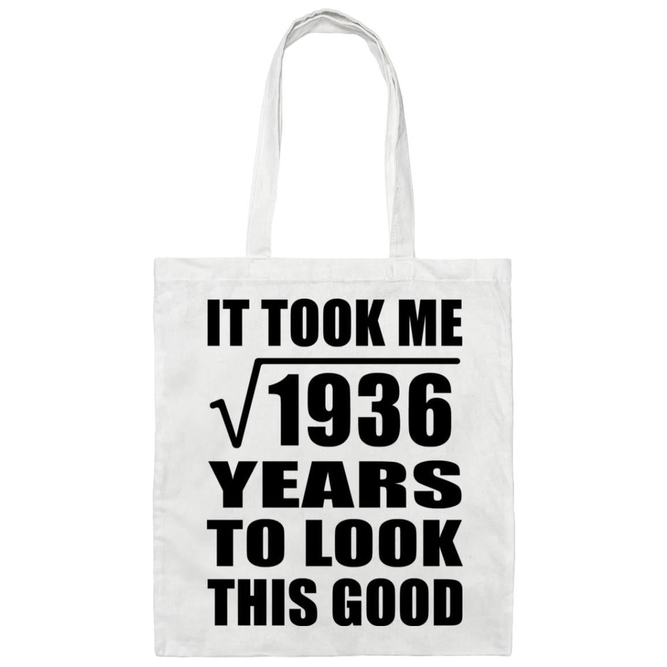 44th Birthday Took Square Root of 1936 Years To Look Good - Tote Bag White