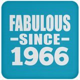 58th Birthday Fabulous Since 1966 - Drink Coaster