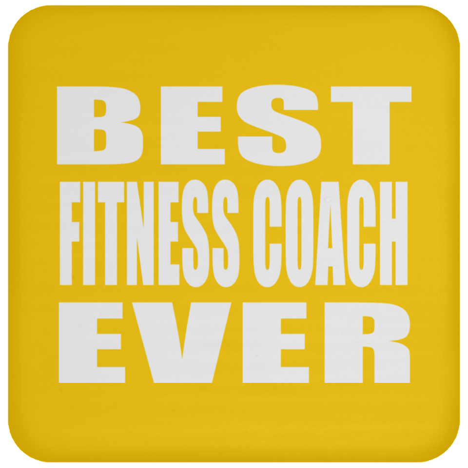 Best Fitness Coach Ever - Drink Coaster