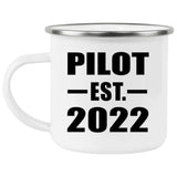 Pilot Established EST. 2022 - 12oz Camping Mug