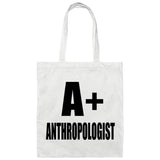A+ Anthropologist - Tote Bag White