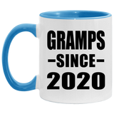 Gramps Since 2020 - 11oz Accent Mug Blue