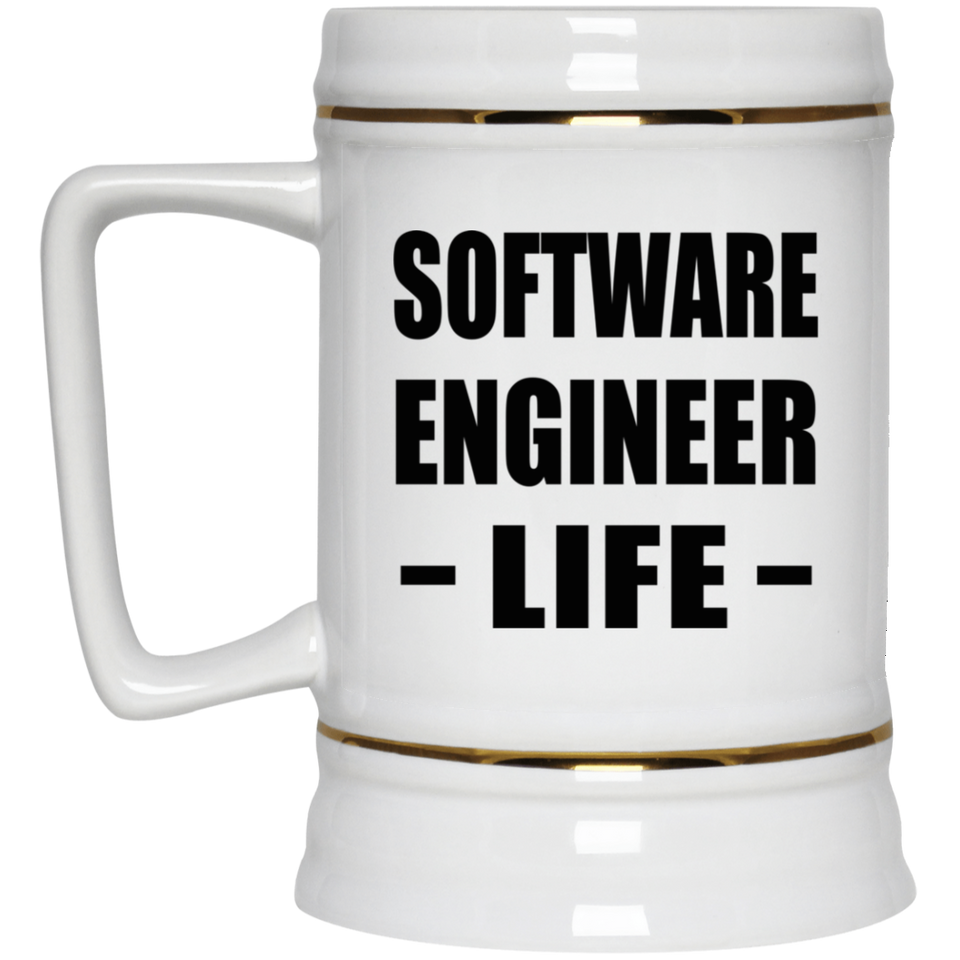 Software Engineer Life - Beer Stein