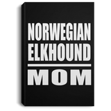 Norwegian Elkhound Mom - Canvas Portrait
