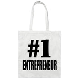 Number One #1 Entrepreneur - Tote Bag White