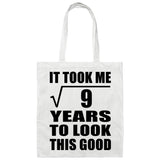 3rd Birthday Took Square Root of 9 Years To Look Good - Tote Bag White