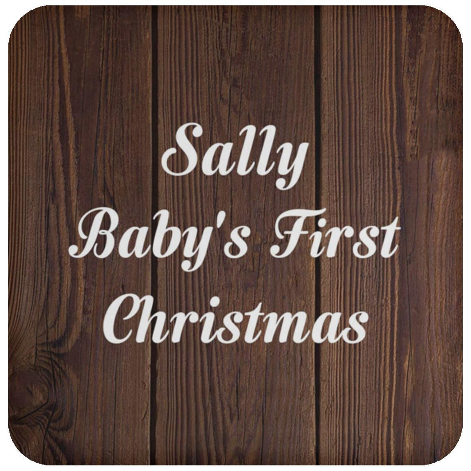 Sally Baby's First Christmas - Drink Coaster D