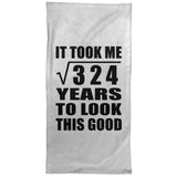 18th Birthday Took Square Root of 324 Years To Look Good - Hand Towel