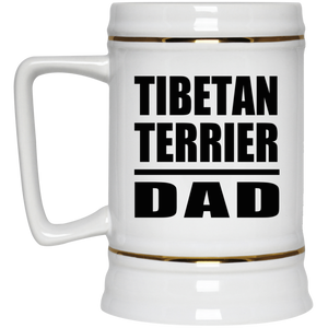 Tibetan Terrier Dad - Beer Stein
