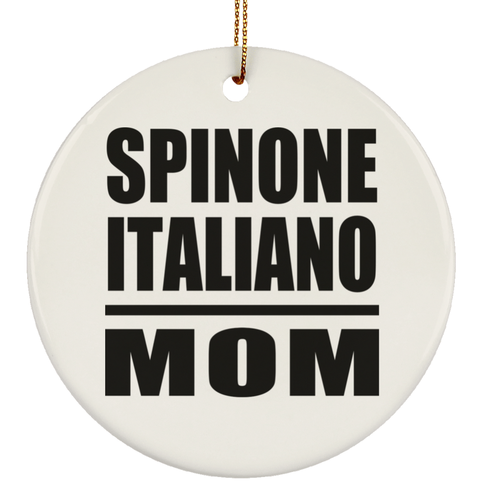 Spinone Italiano Mom - Circle Ornament