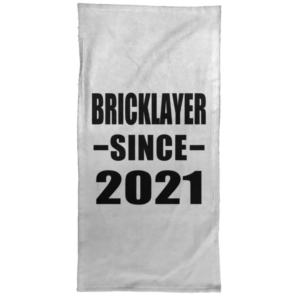 Bricklayer Since 2021 - Hand Towel