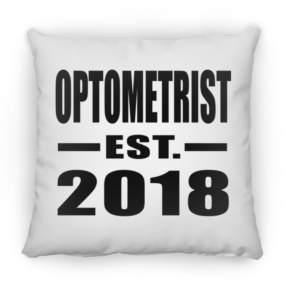 Optometrist Established EST. 2018 - Throw Pillow