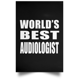 World's Best Audiologist - Poster Portrait