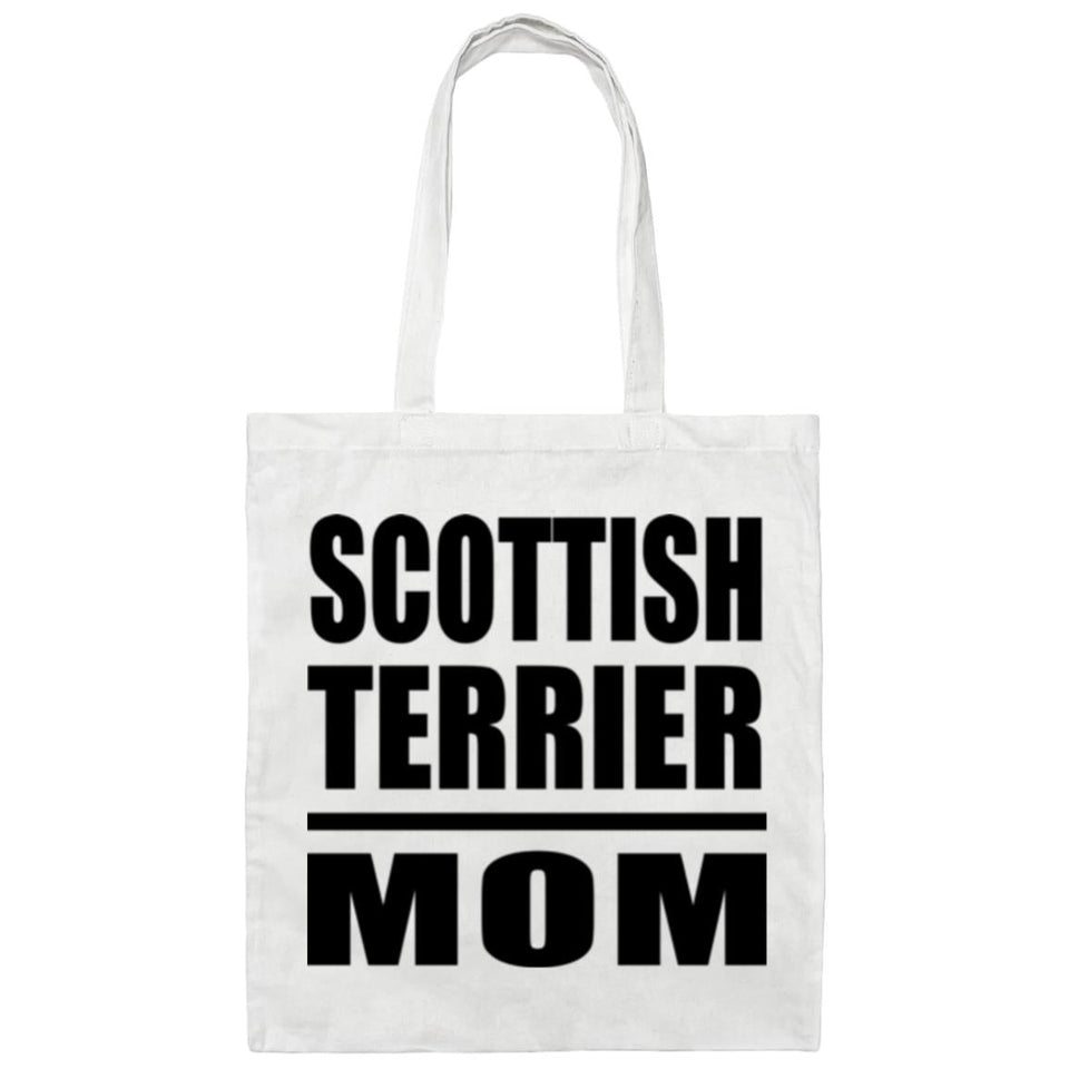 Scottish Terrier Mom - Tote Bag White