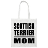 Scottish Terrier Mom - Tote Bag White