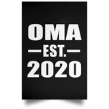 Oma Established EST. 2020 - Poster Portrait