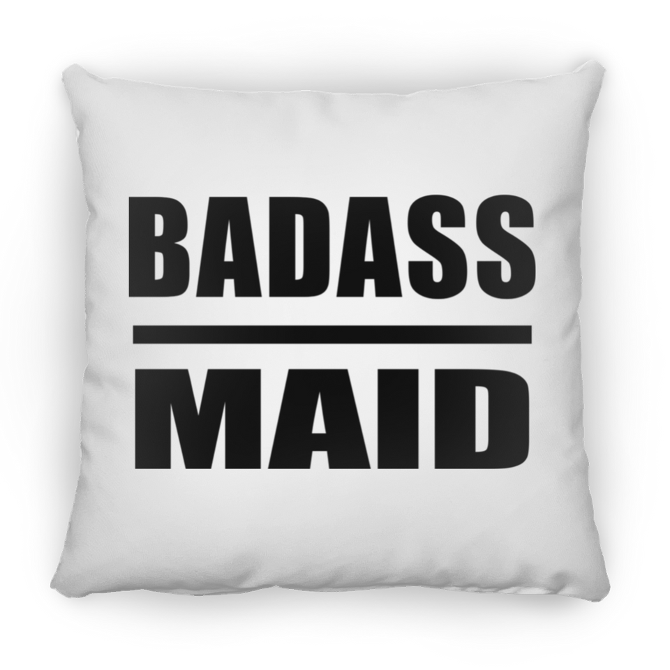 Badass Maid - Throw Pillow
