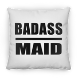 Badass Maid - Throw Pillow