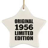 68th Birthday Original 1956 Limited Edition - Star Ornament