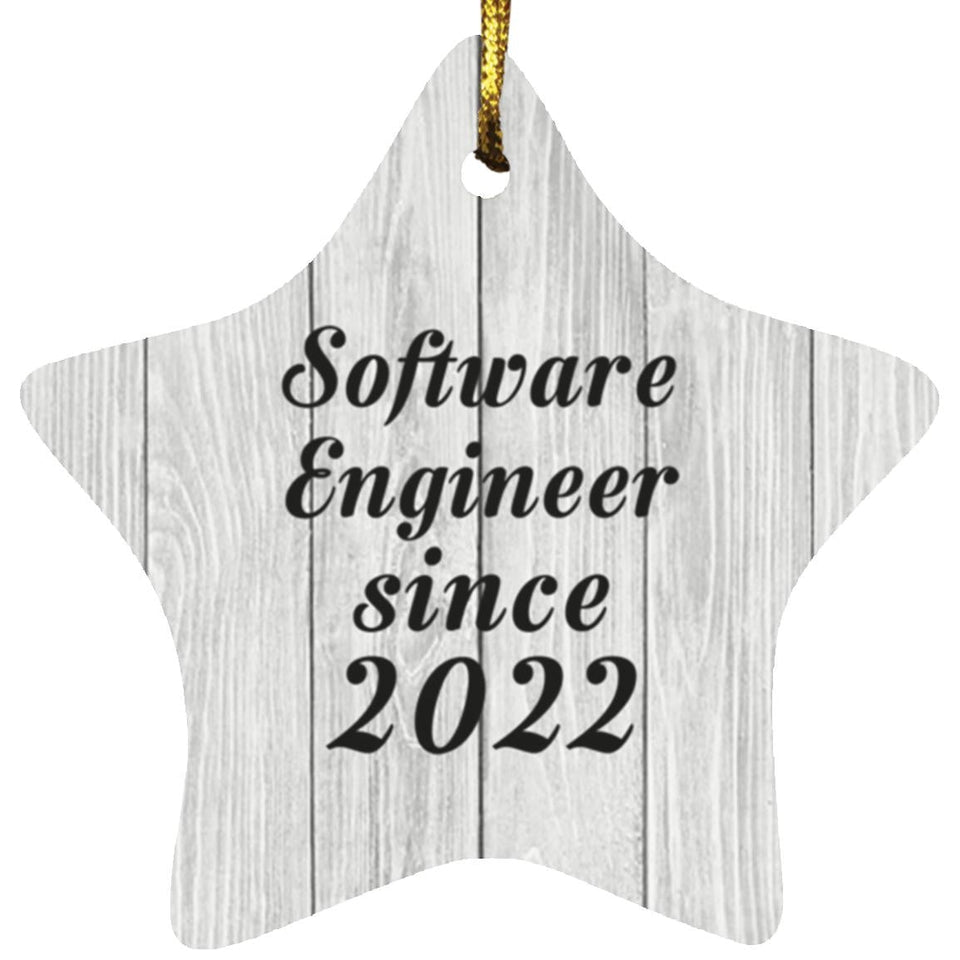 Software Engineer Since 2022 - Star Ornament F