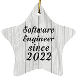 Software Engineer Since 2022 - Star Ornament F