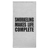 Snorkeling Makes Life Complete - Hand Towel