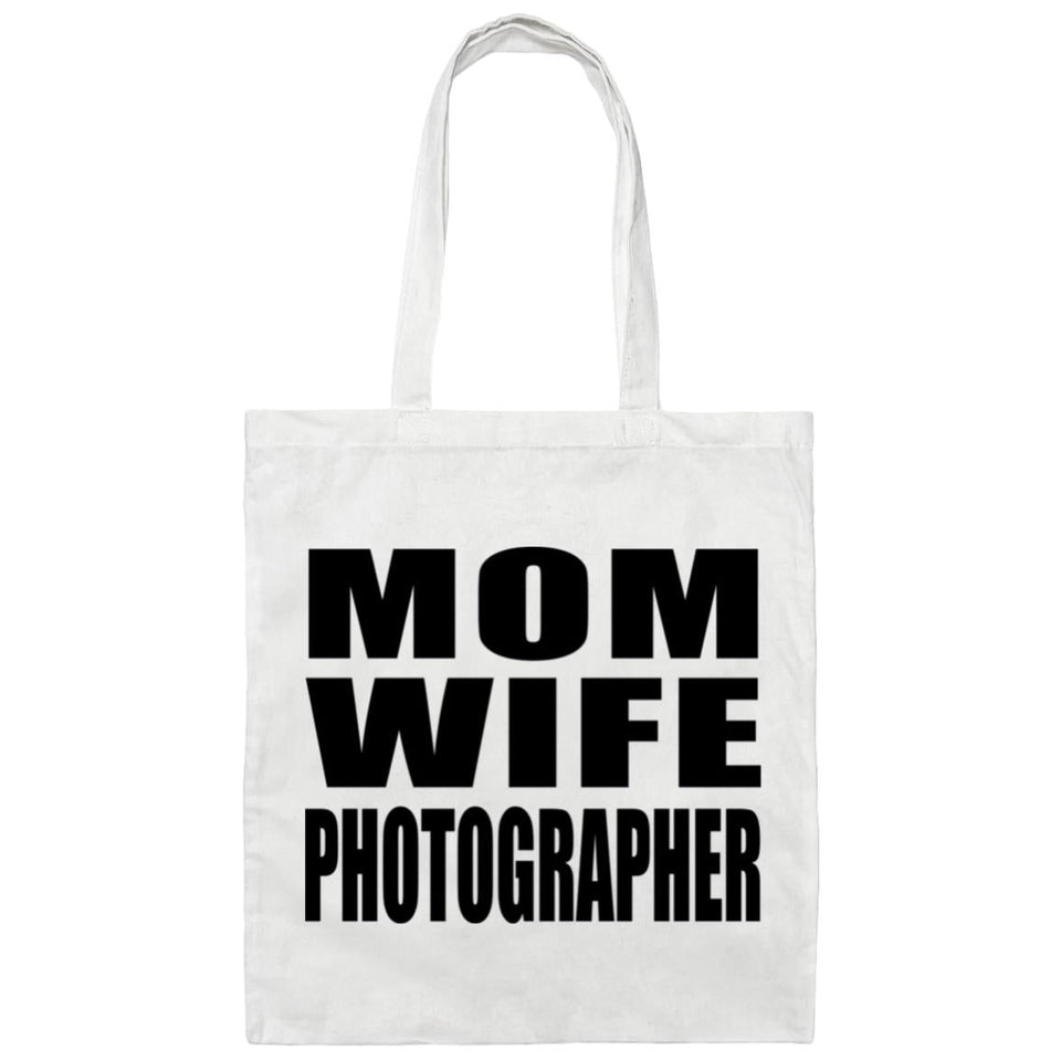 Mom Wife Photographer - Tote Bag White