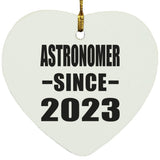 Astronomer Since 2023 - Heart Ornament