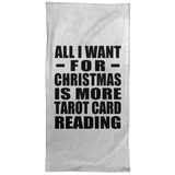All I Want For Christmas Is More Tarot Card Reading - Hand Towel