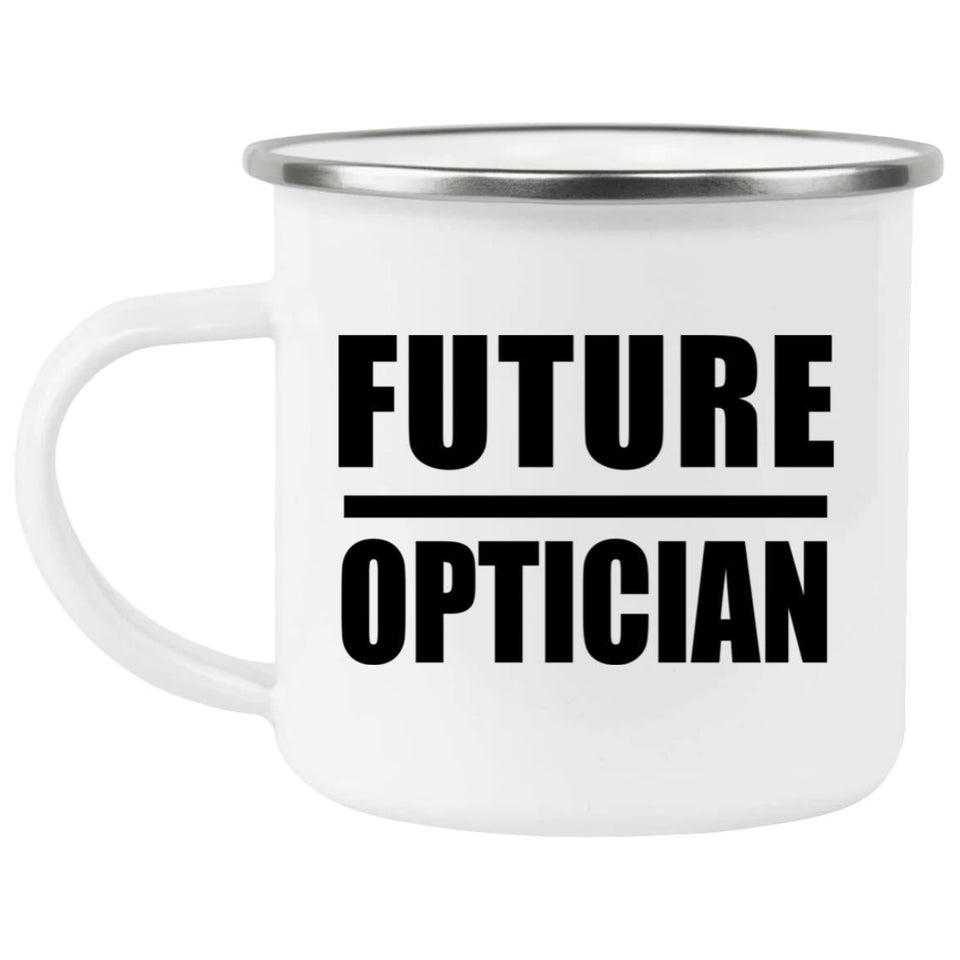 Future Optician - 12oz Camping Mug