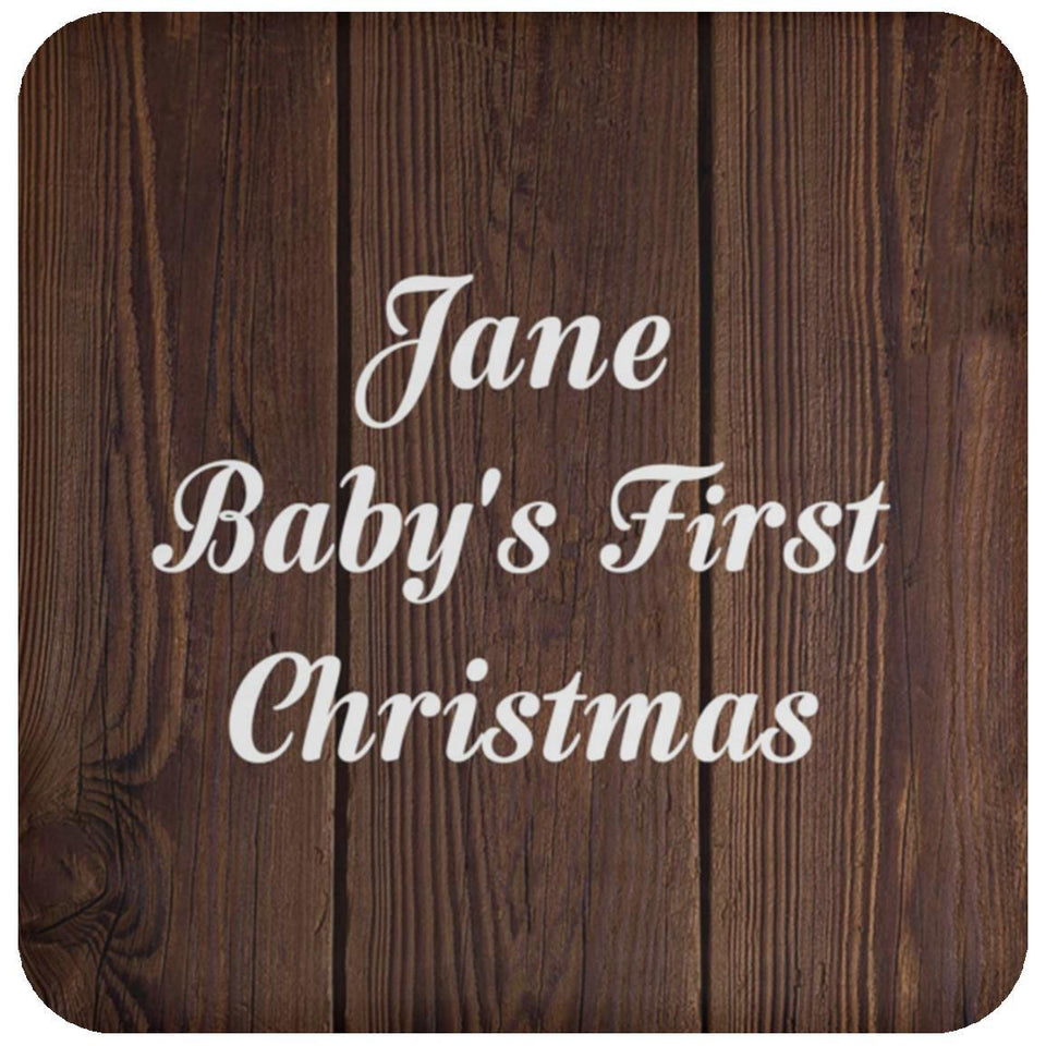 Jane Baby's First Christmas - Drink Coaster D