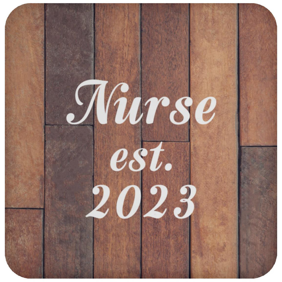 Nurse Established Est. 2023 - Drink Coaster E