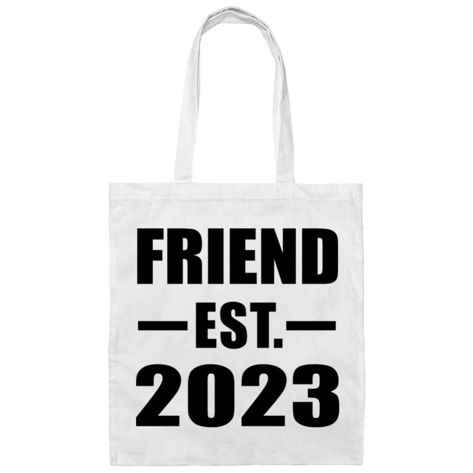 Friend Established EST. 2023 - Tote Bag White