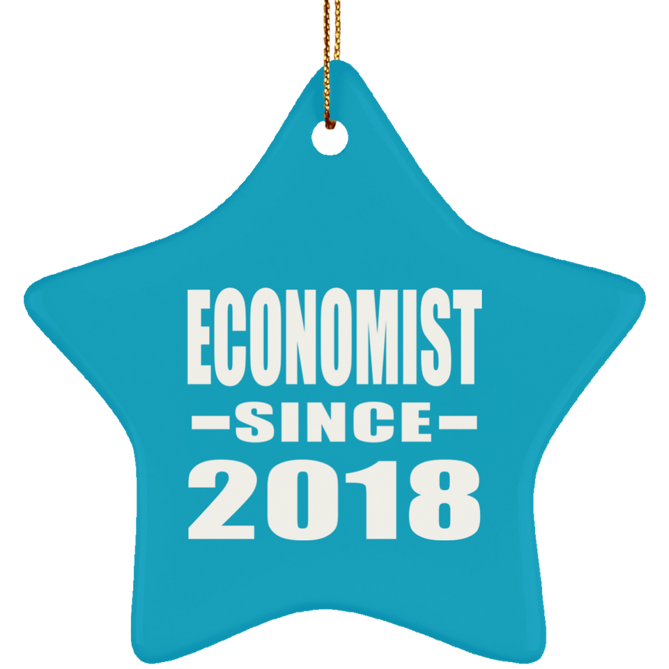 Economist Since 2018 - Star Ornament