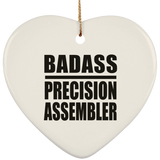 Badass Precision Assembler - Heart Ornament