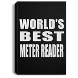 World's Best Meter Reader - Canvas Portrait