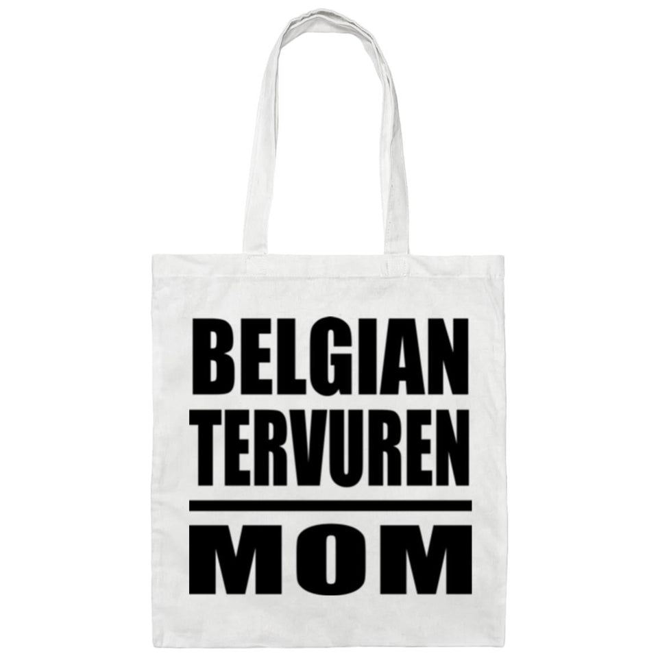 Belgian Tervuren Mom - Tote Bag White