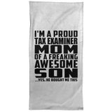 Proud Tax Examiner Mom Of Awesome Son - Hand Towel