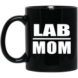 Lab Mom - 11oz Coffee Mug Black