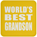 World's Best Grandson - Drink Coaster