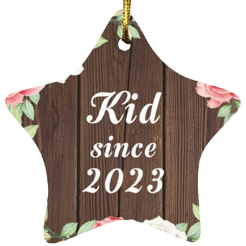 Kid Since 2023 - Star Ornament A