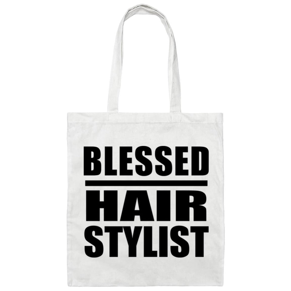 Blessed Hair Stylist - Tote Bag White