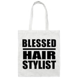 Blessed Hair Stylist - Tote Bag White