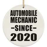 Automobile Mechanic Since 2020 - Circle Ornament