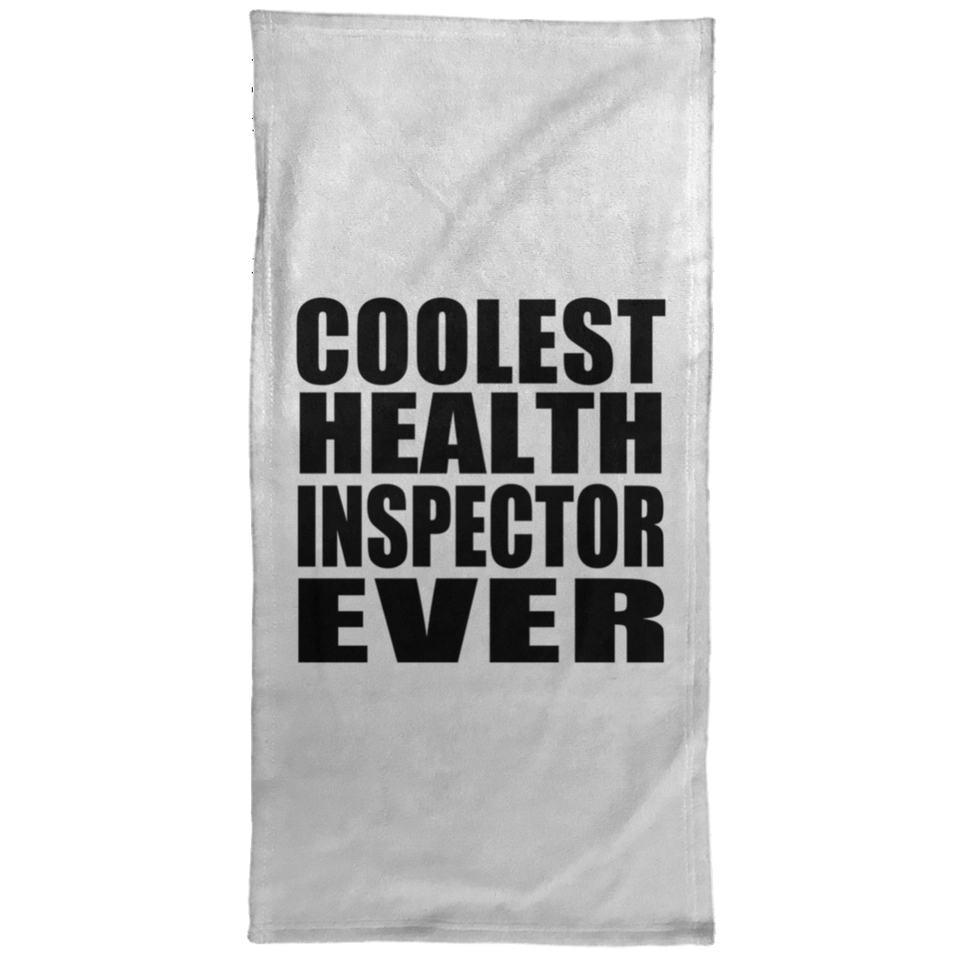 Coolest Health Inspector Ever - Hand Towel