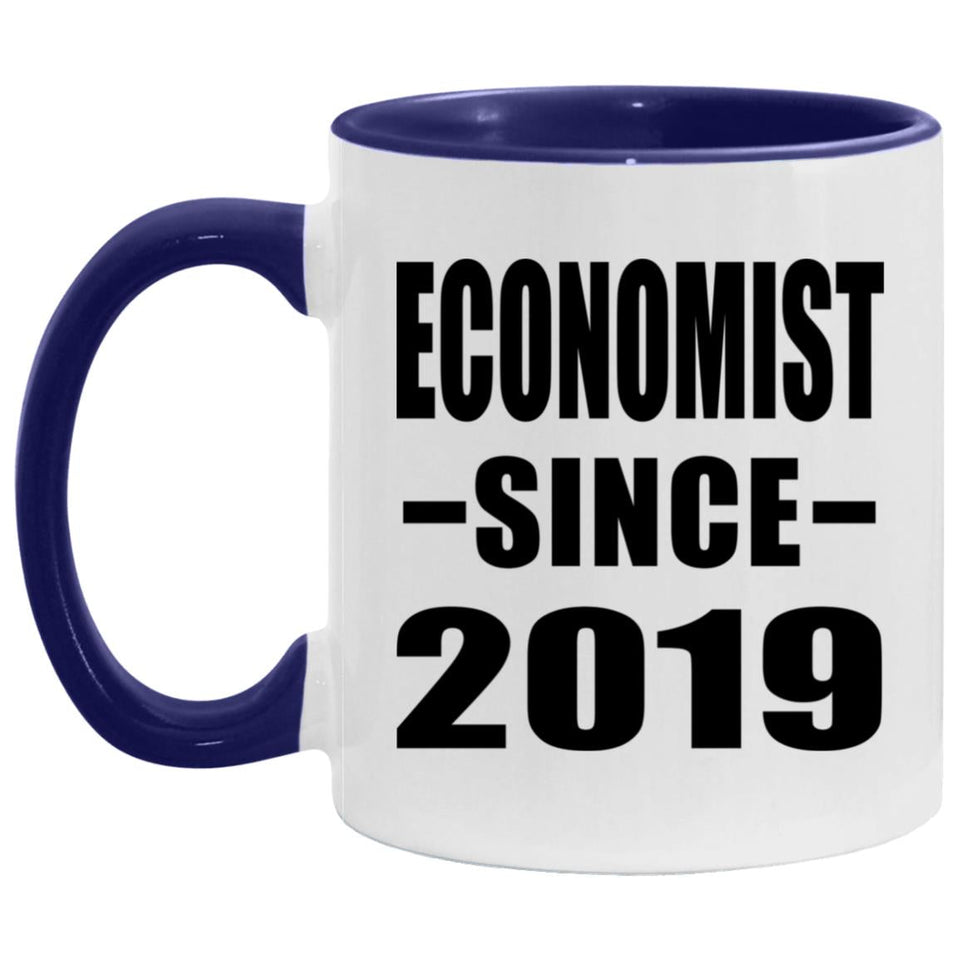 Economist Since 2019 - 11oz Accent Mug Purple