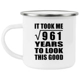 31st Birthday Took Square Root of 961 Years To Look Good - 12oz Camping Mug