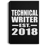 Technical Writer Established EST. 2018 - Canvas Portrait