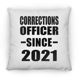 Corrections Officer Since 2021 - Throw Pillow